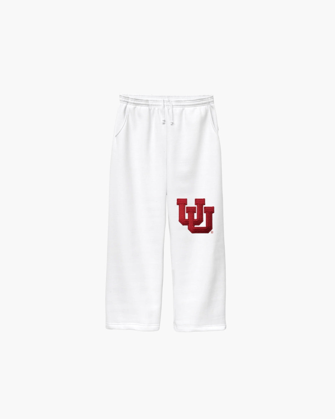 Utah White Sweatpants