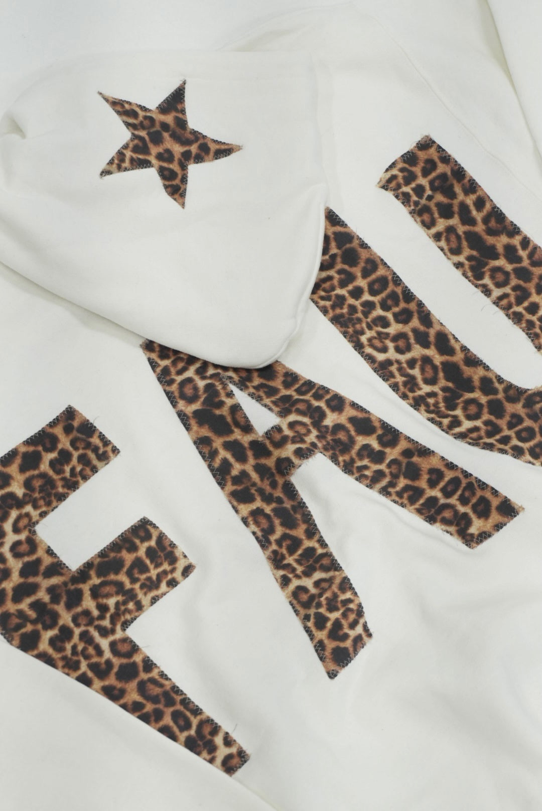 FAU White Cheetah Hoodie