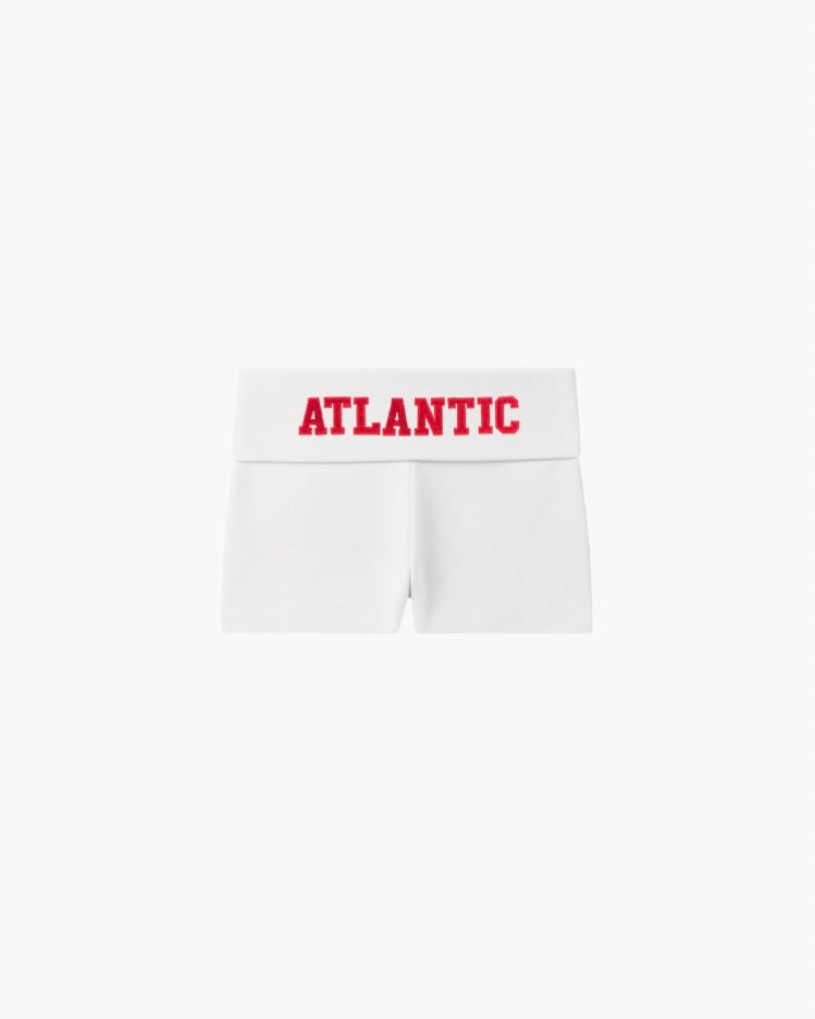 Florida Atlantic Red Foldover Shorts