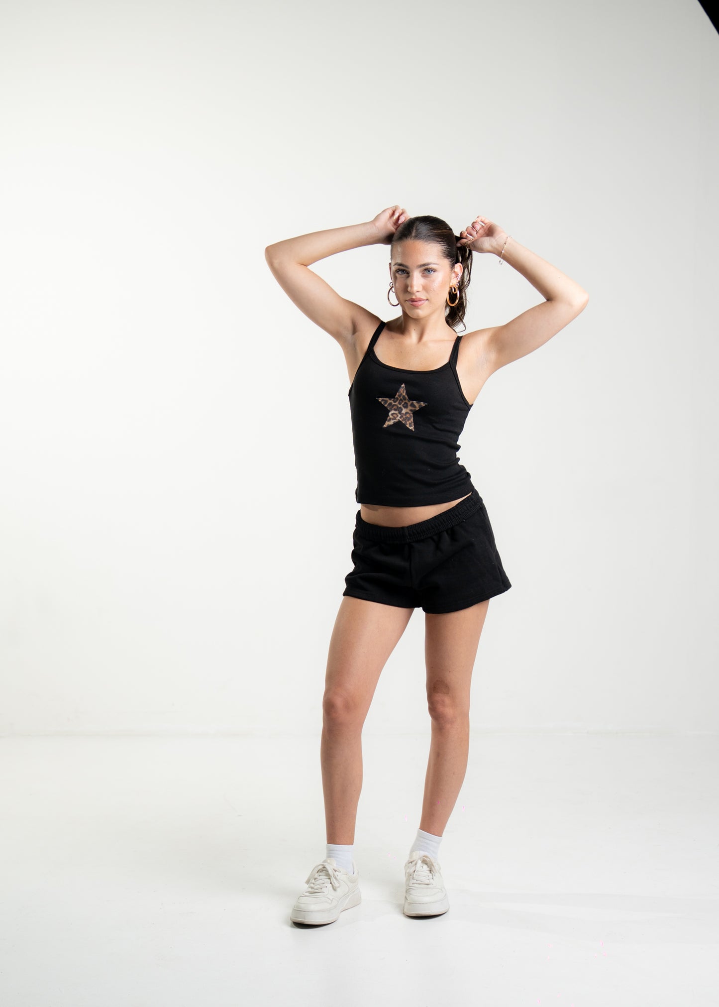 Cheetah Star Girl Tank Top