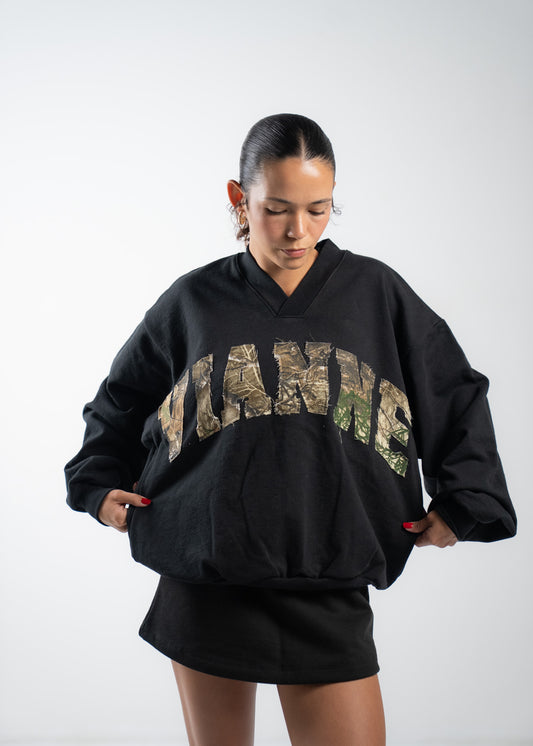 Vianne Camo Crewneck