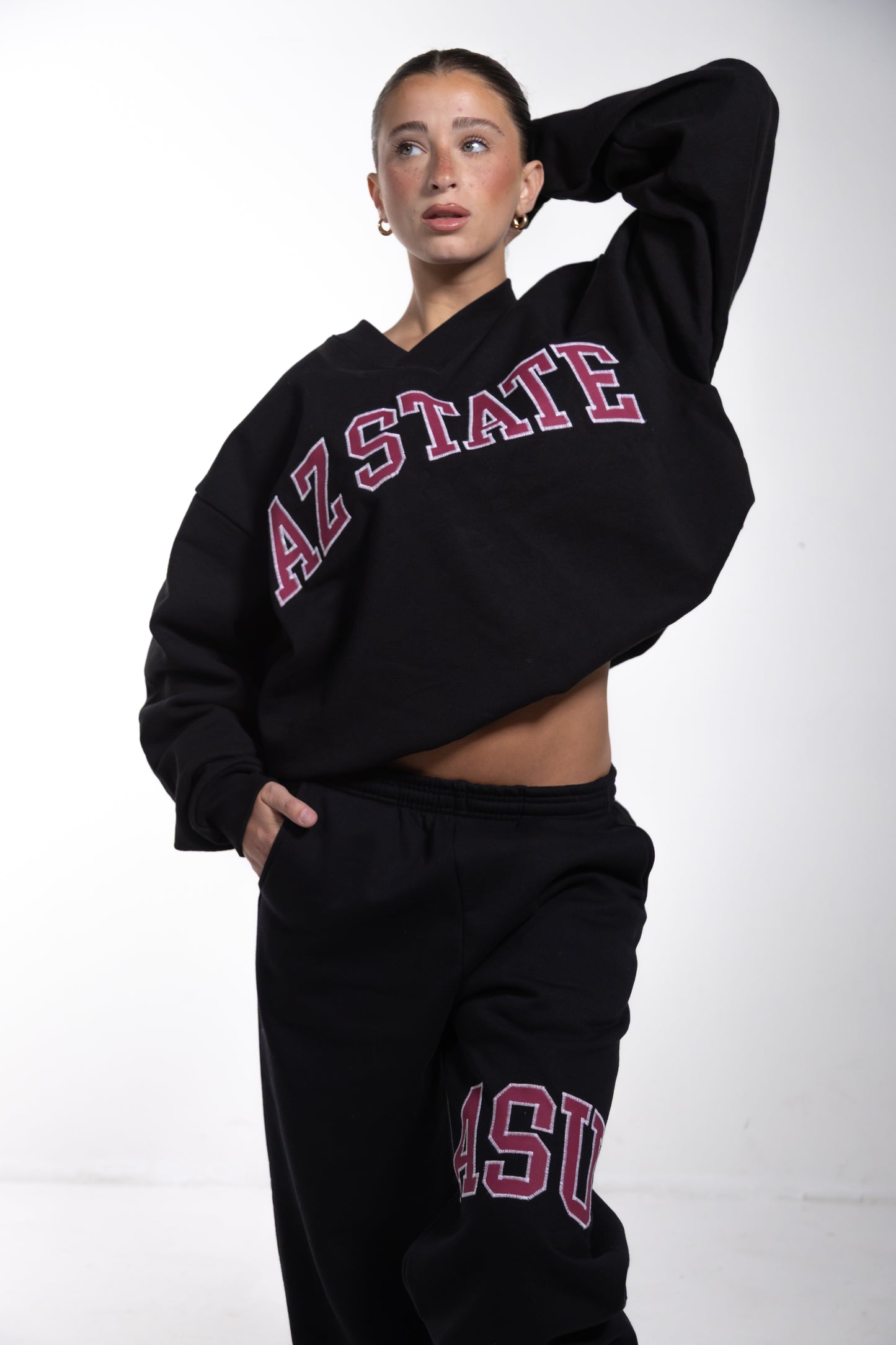 ASU Black Crewneck