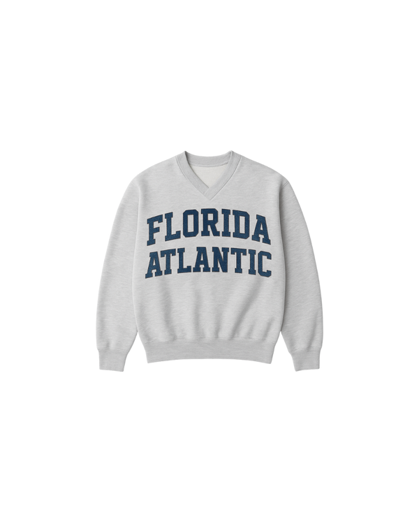 Florida Atlantic Denim Crewneck