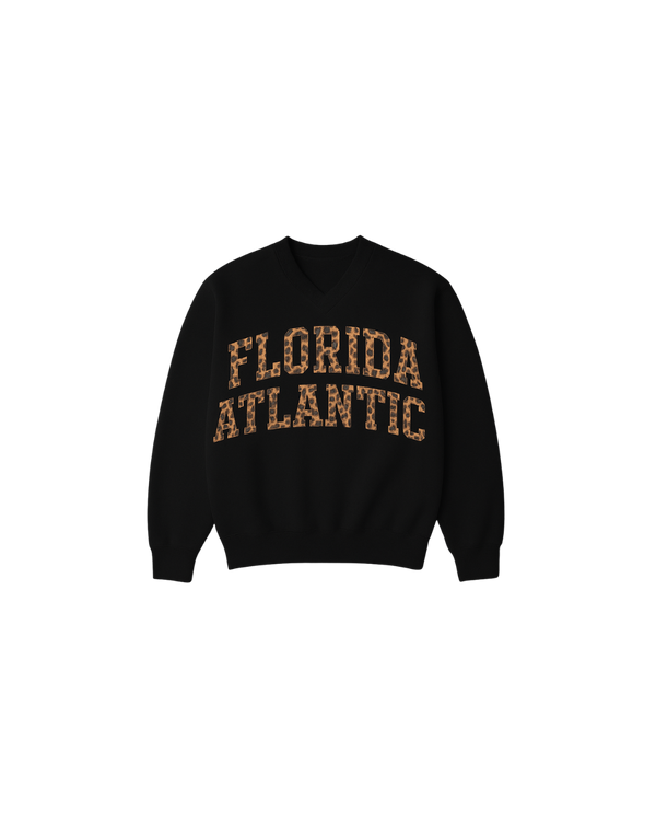 Florida Atlantic Cheetah Crewneck
