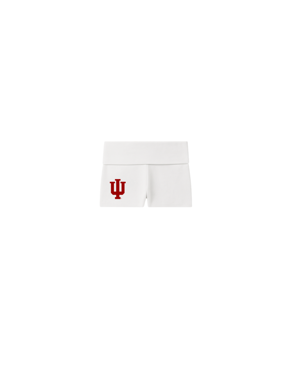 IU Logo Foldover Shorts