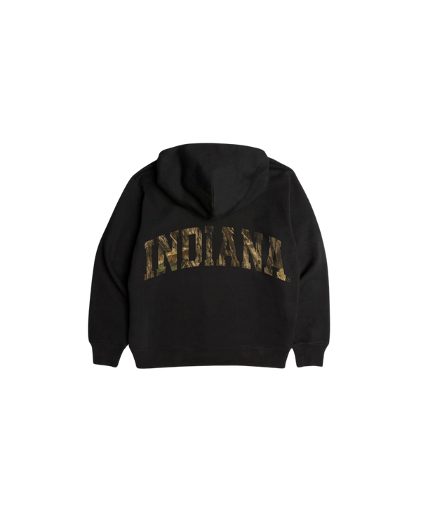 Indiana Black Camo Hoodie
