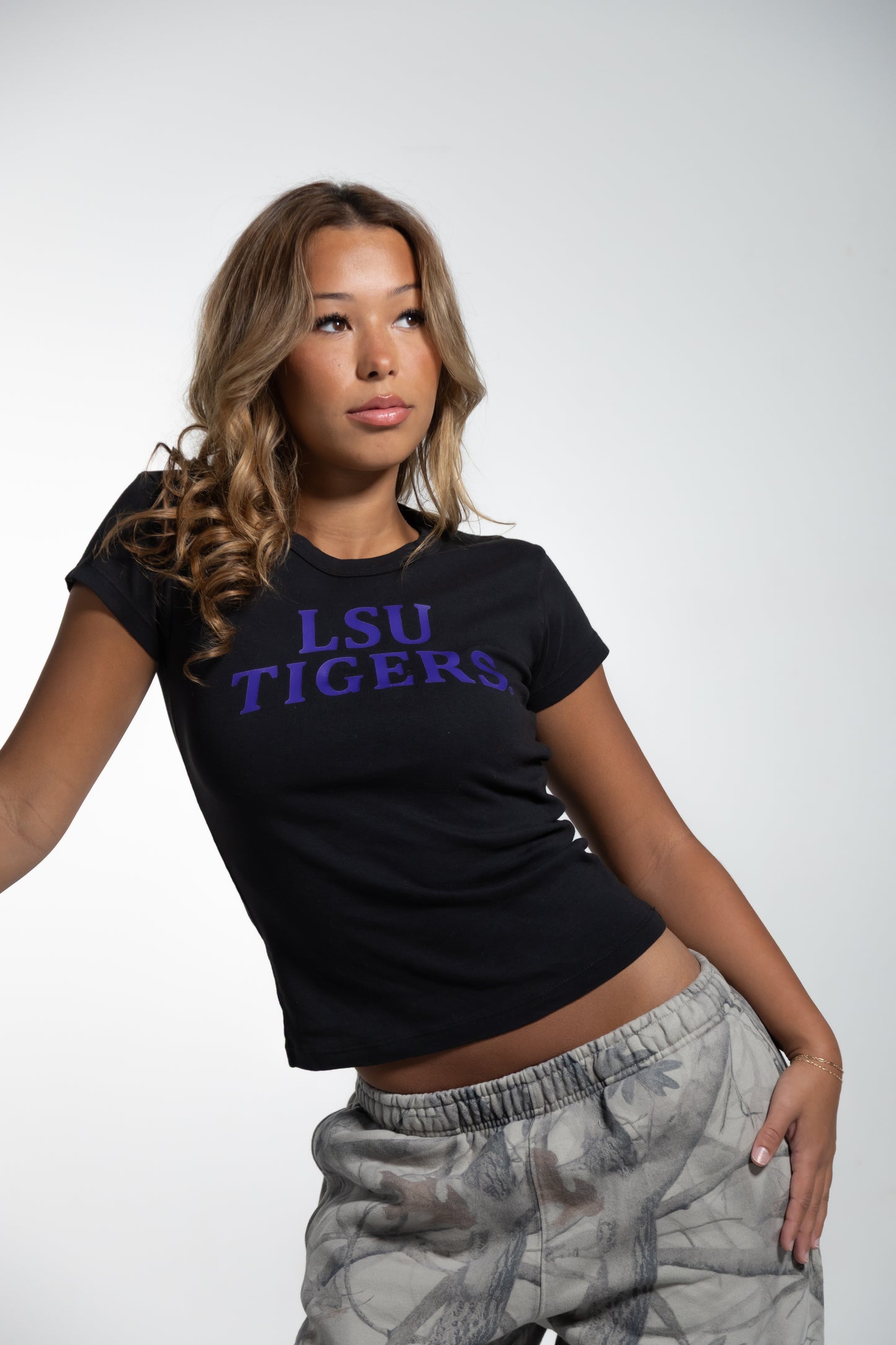 LSU Black Tee