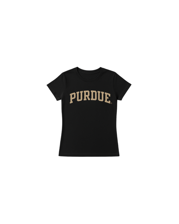 Purdue Black Tee