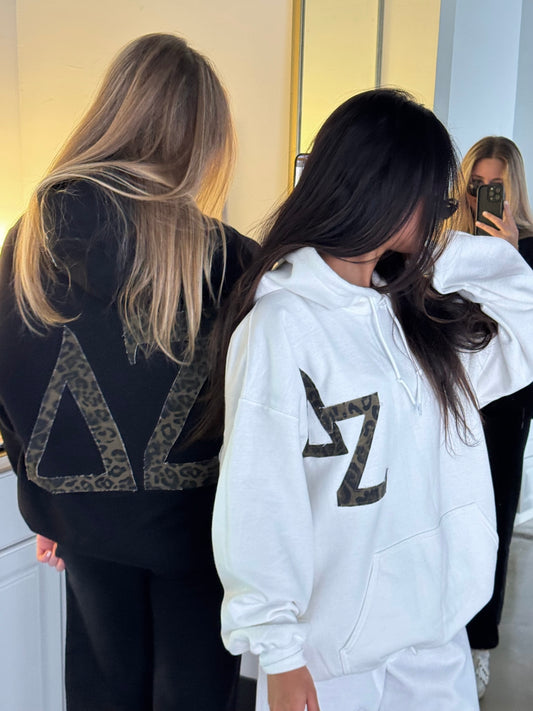 DZ Cheetah Black Hoodie
