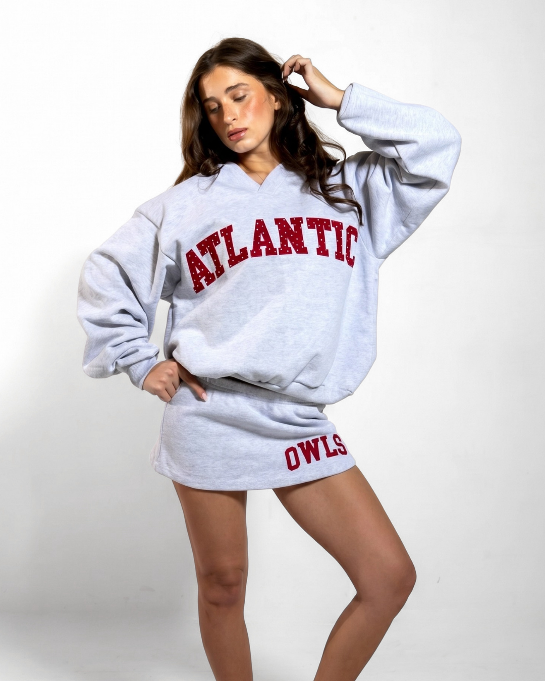 Florida Atlantic Polka Crewneck