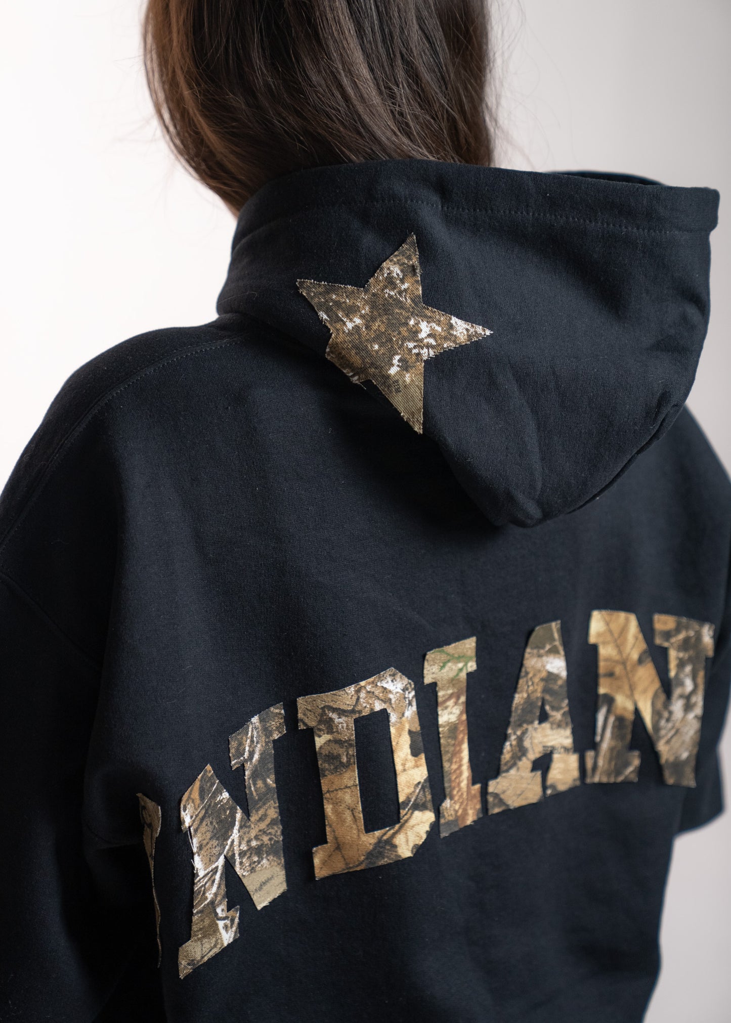 Indiana Black Camo Hoodie