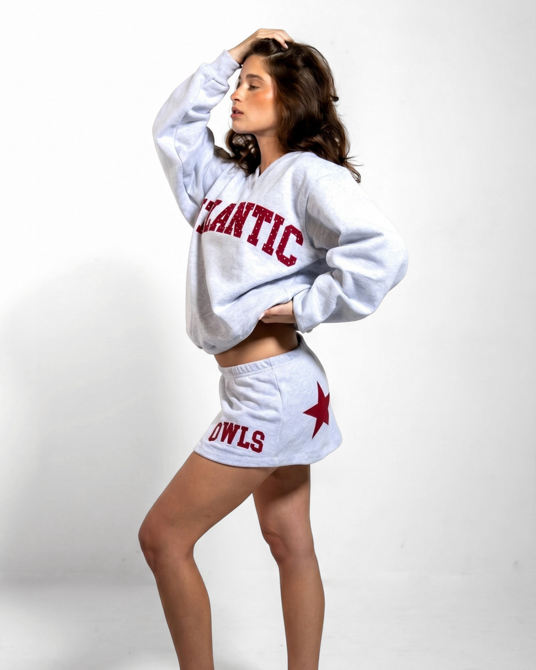 Florida Atlantic Polka Crewneck