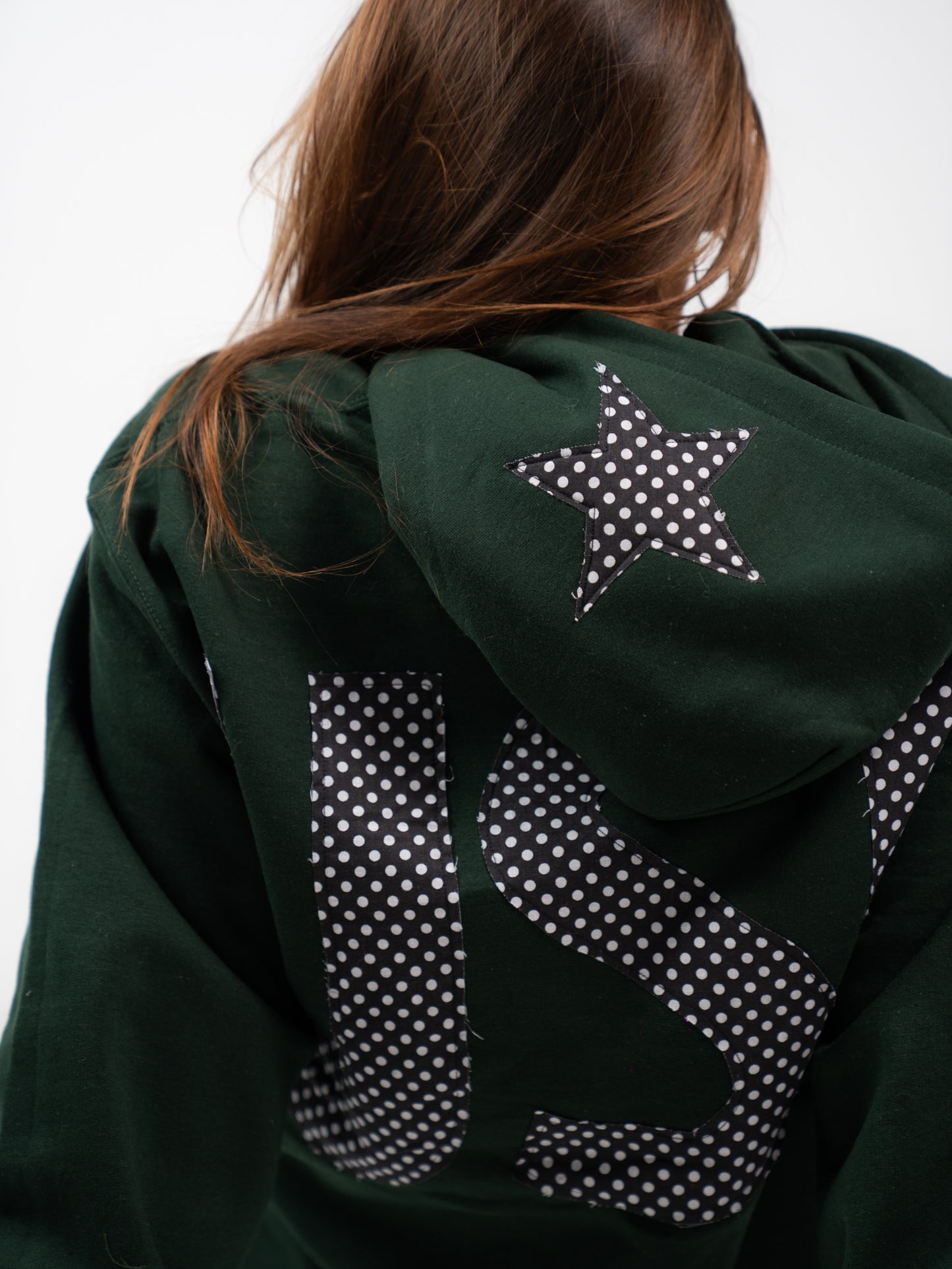 USF Green Polka Hoodie