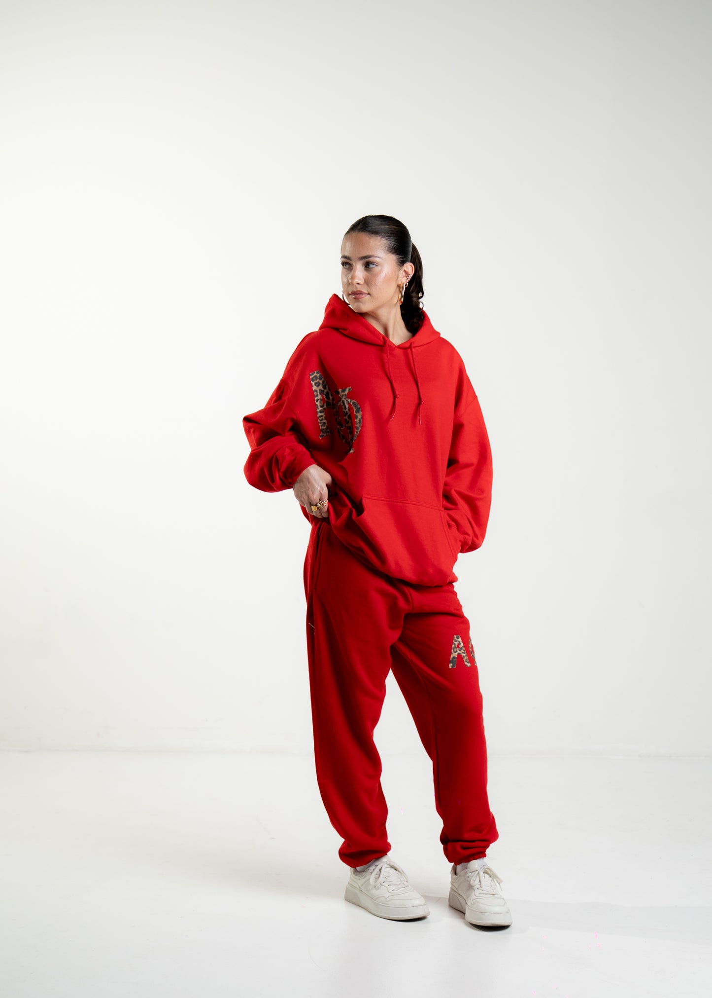 Aphi Red Cheetah Hoodie (NEW)