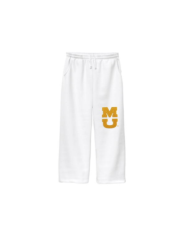 Mizzou White Sweatpants