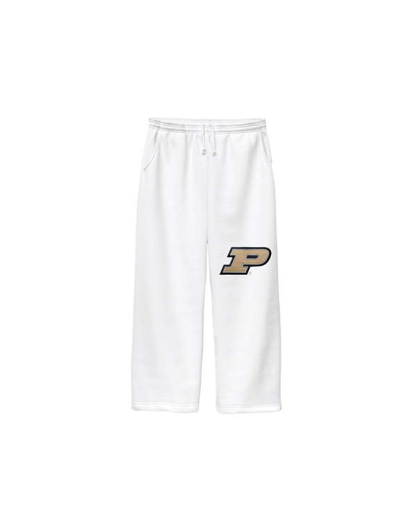 Purdue White Sweatpant