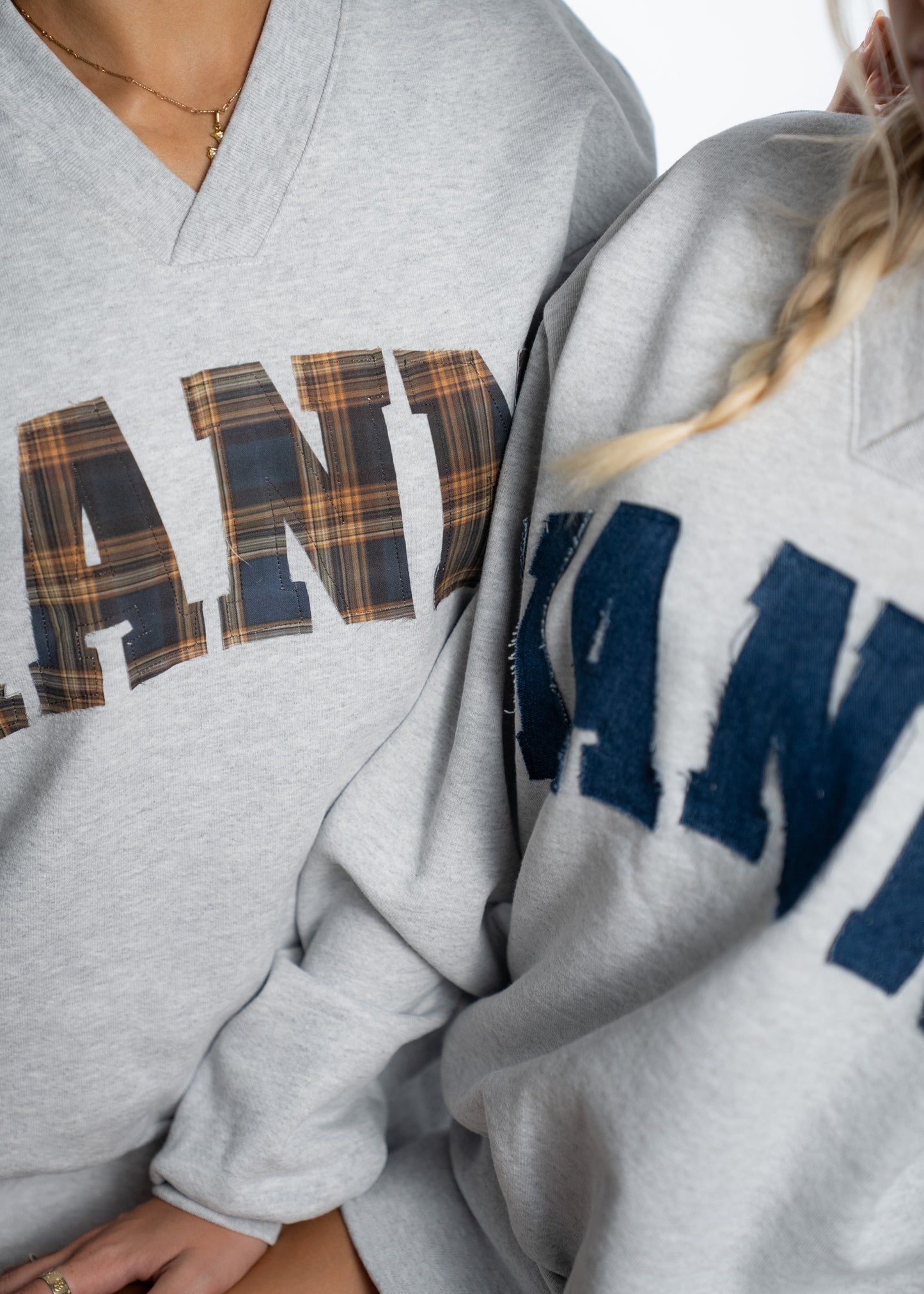 Vianne Denim Crewneck