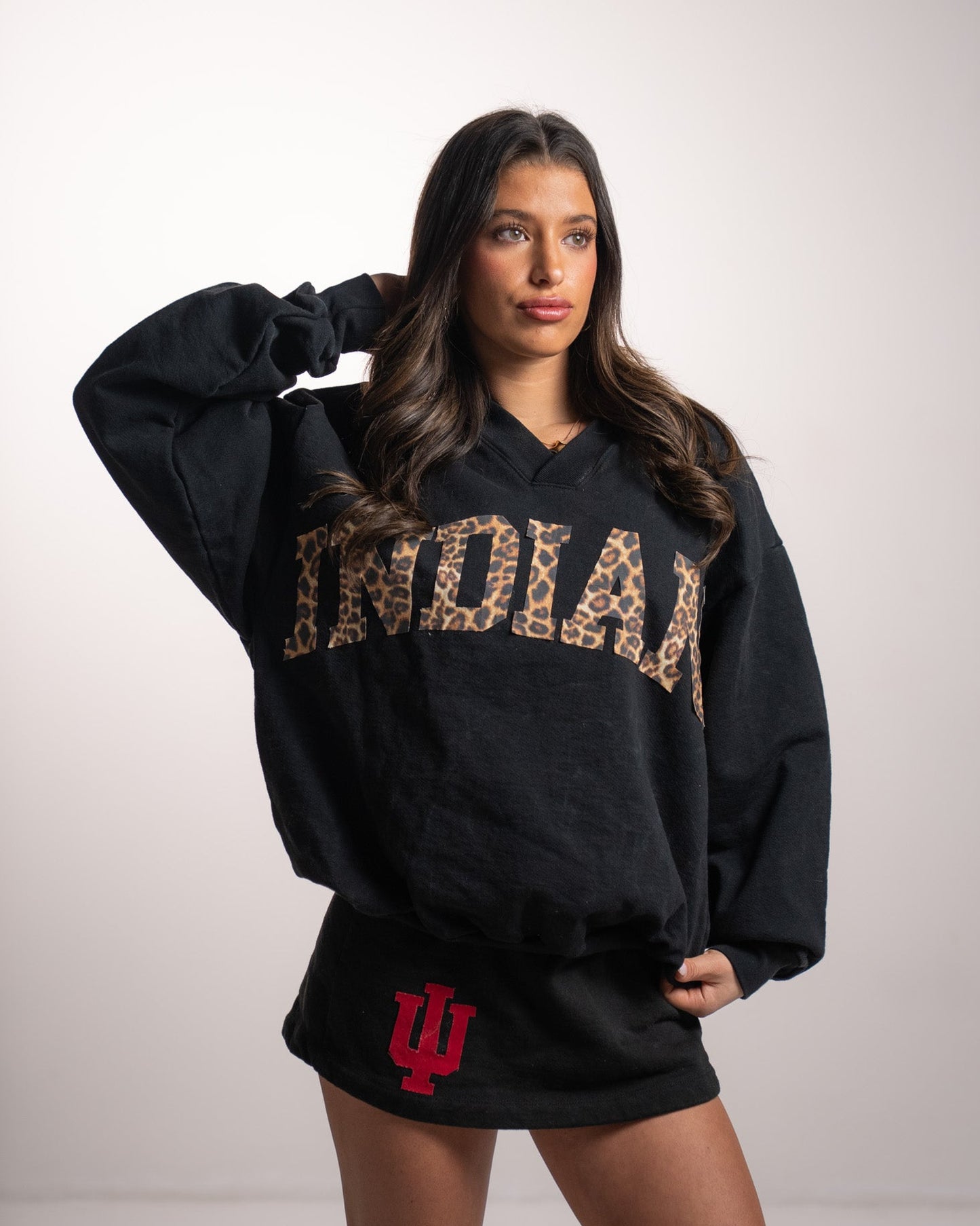 Indiana Cheetah Crewneck