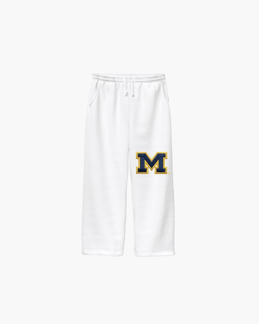 Michigan White Sweatpant