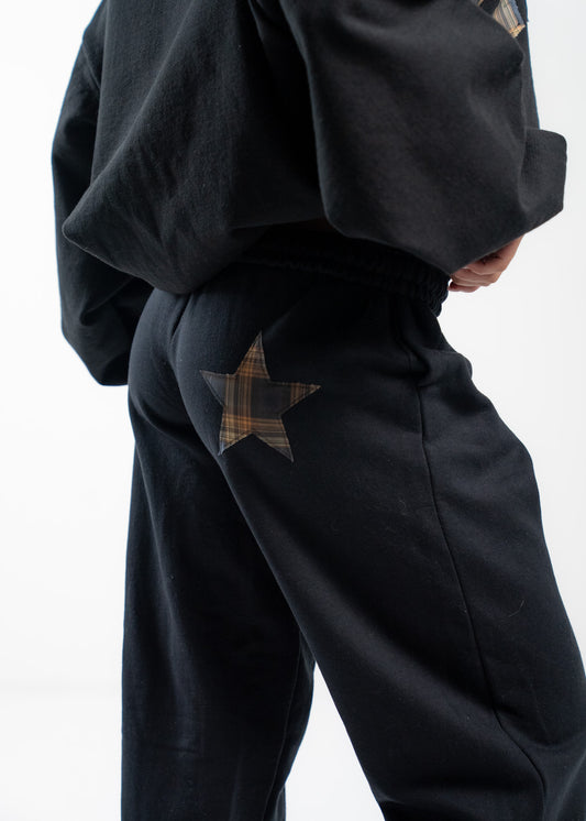 Plaid Star Sweatpants