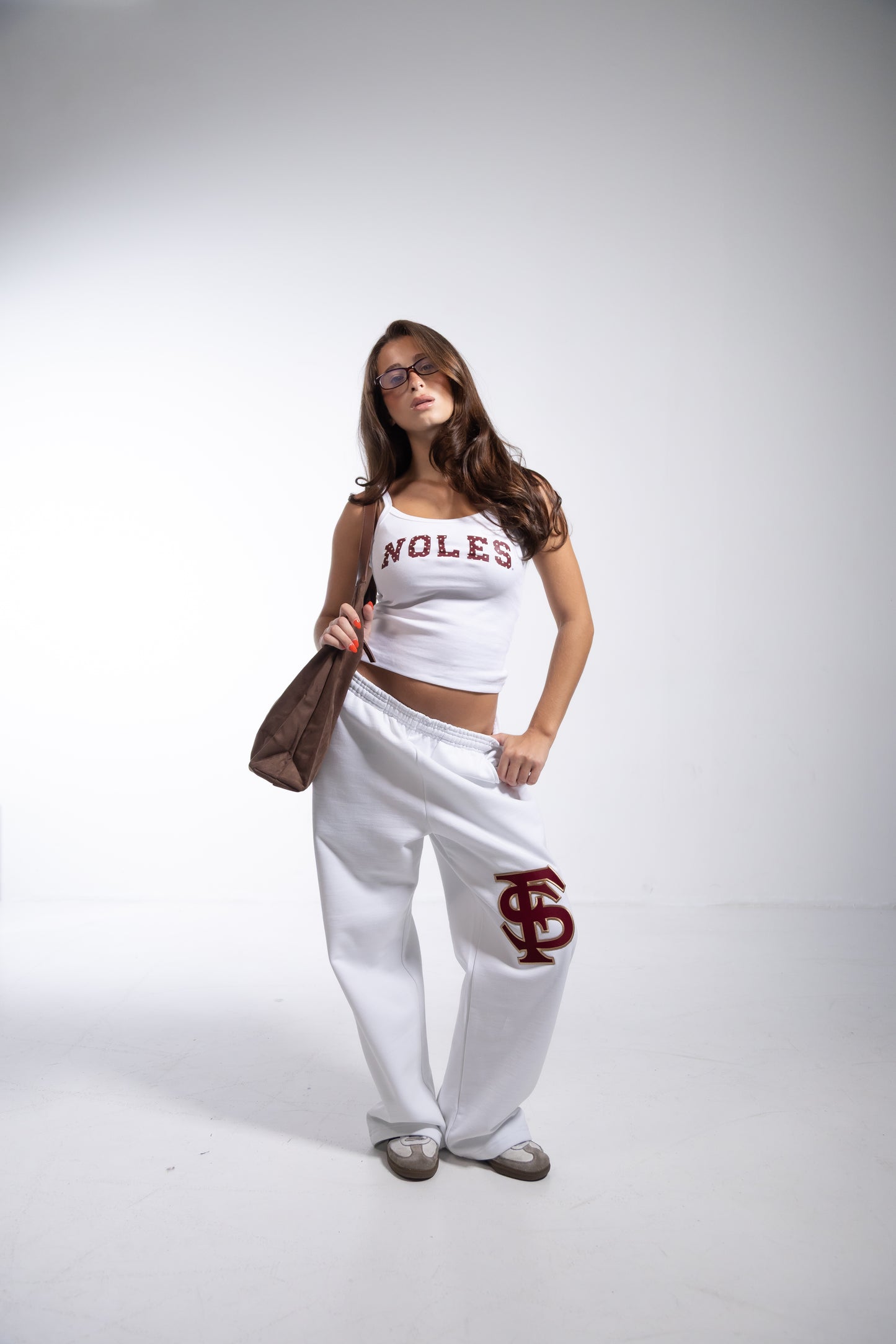 FSU White Sweatpant