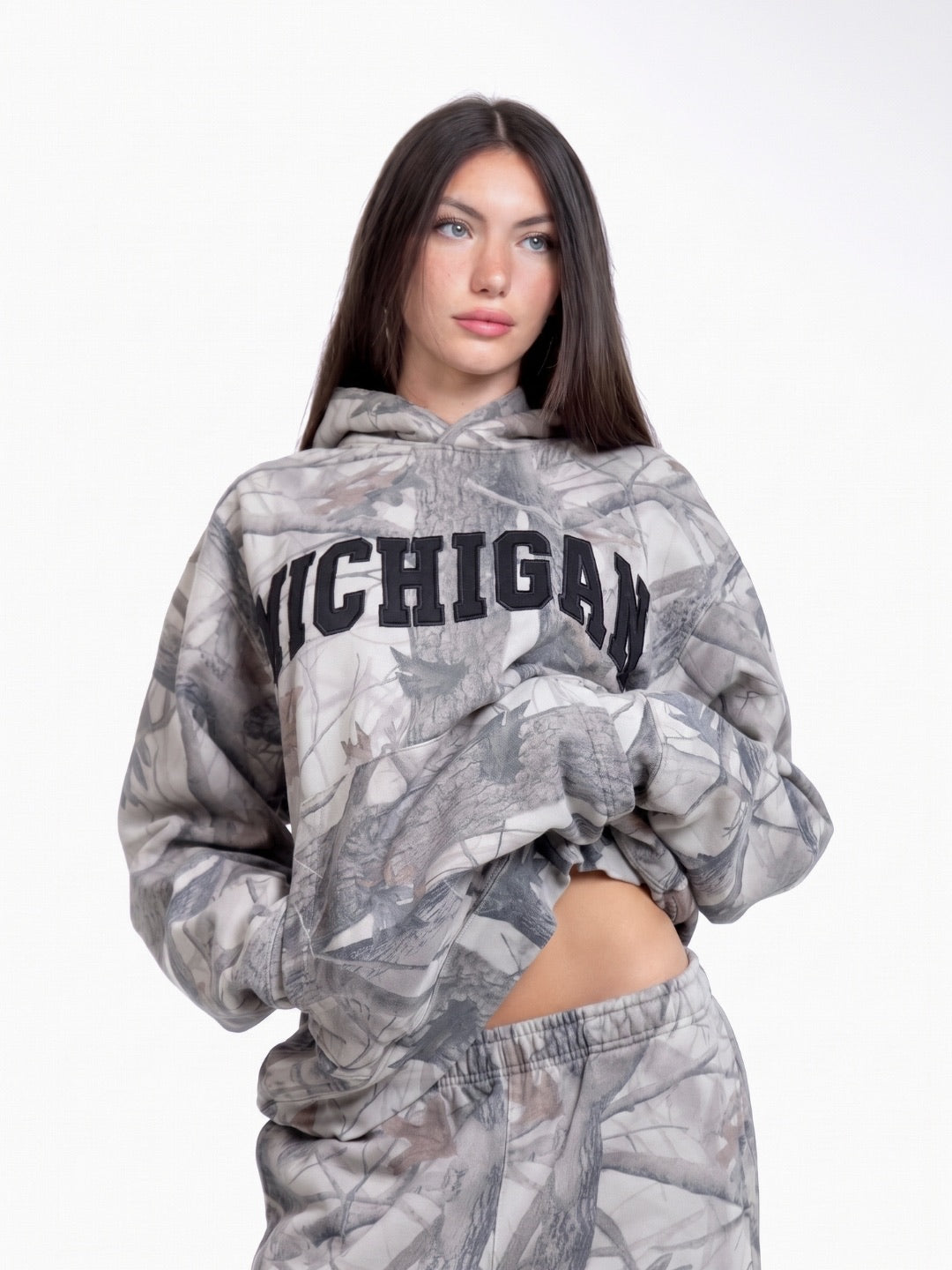 Michigan Camo Hoodie