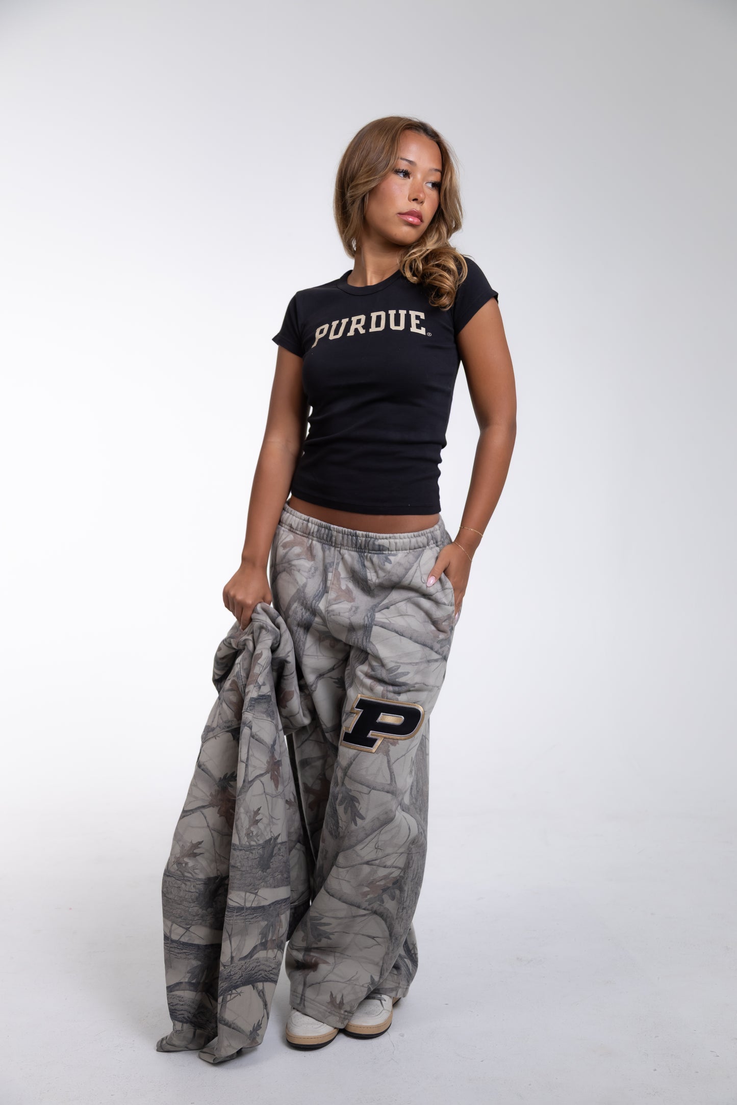 Purdue Black Tee