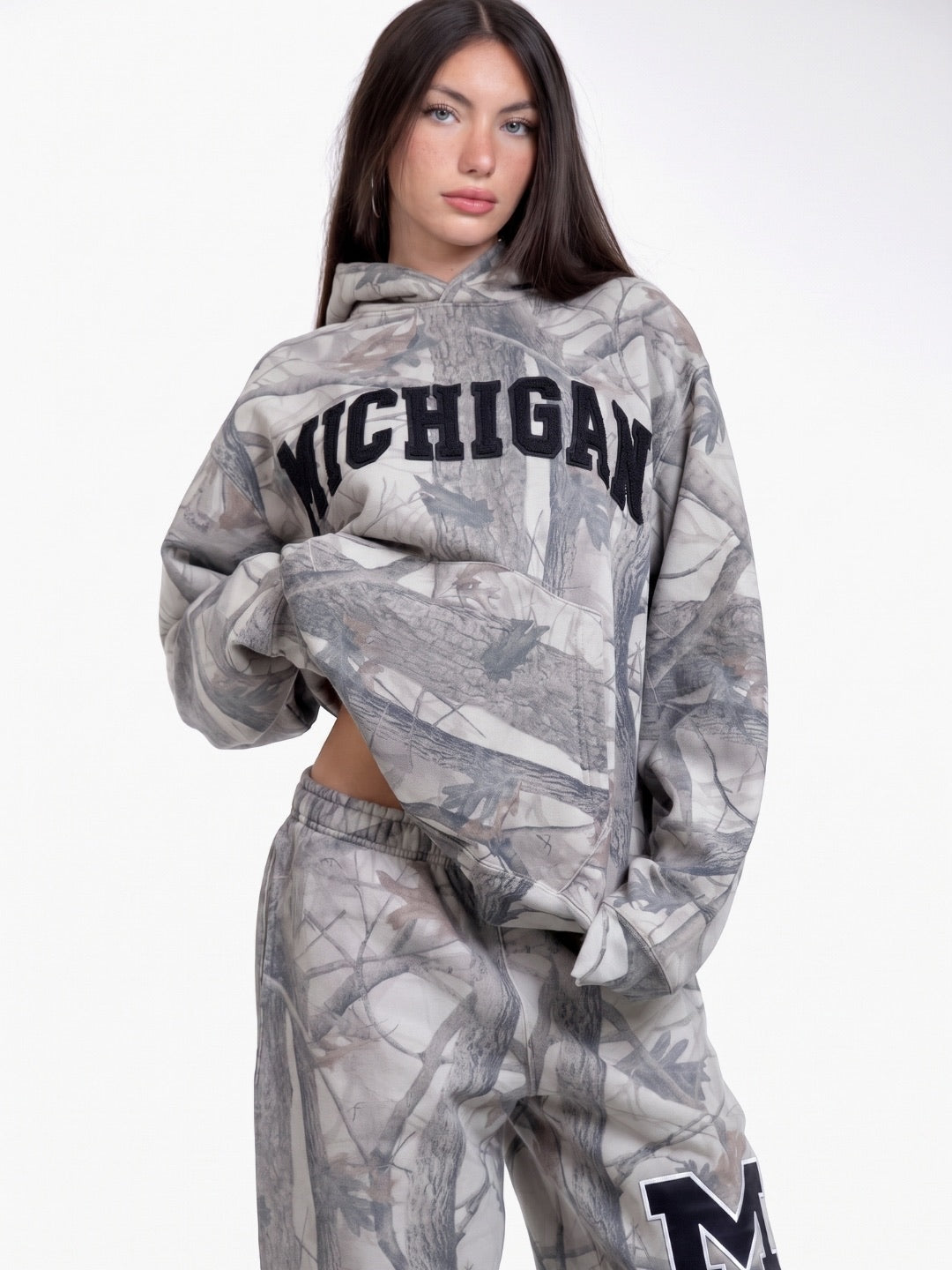 Michigan Camo Hoodie